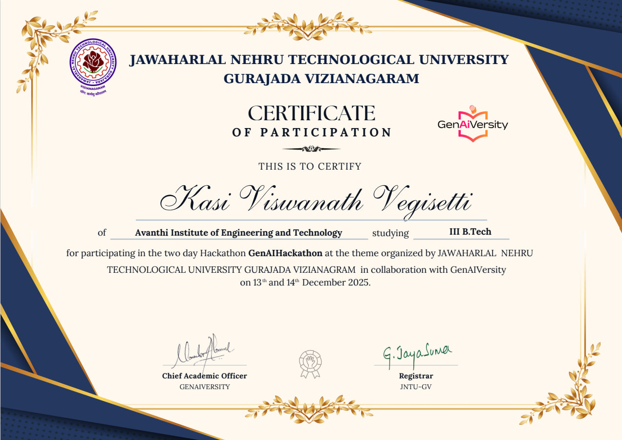 GenAIHackathon JNTU-GV