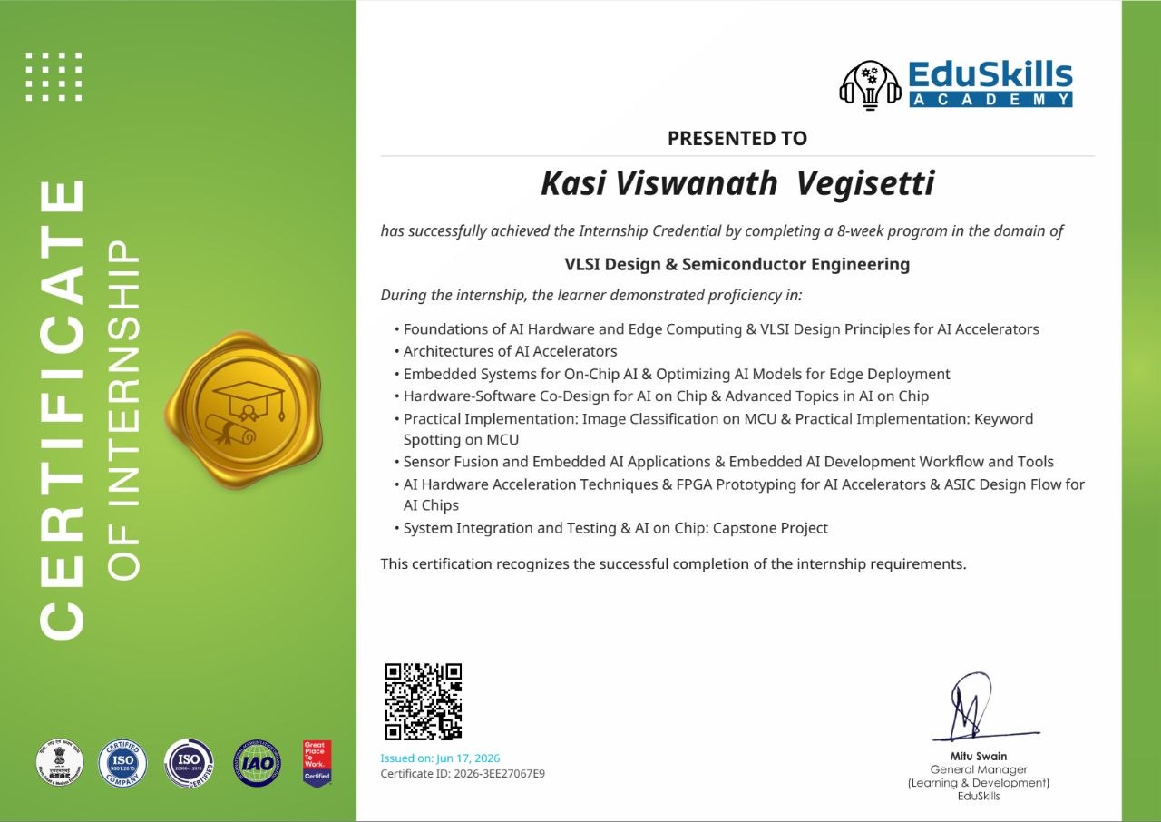 EduSkills Virtual Internship - VLSI Design & Semiconductor Engineering